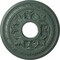 Ekena Millwork Baltimore Ceiling Medallion (Canopies up to 5 1/2"), 15 3/8"OD x 4 1/4"ID x 1 1/2"P, Cloud Burst CM15BACBF - alternate 1